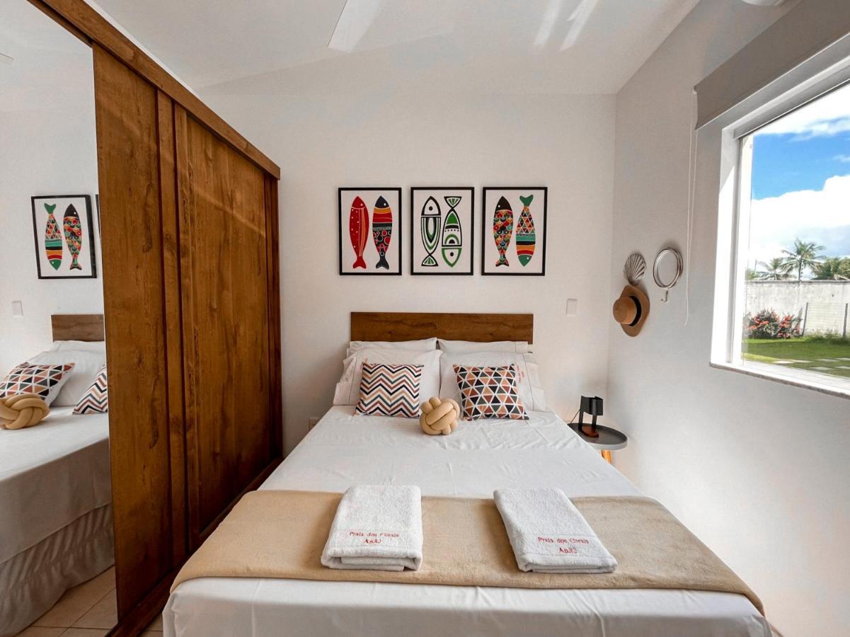 Appartement Promocao No Pedacinho Do Paraiso - Cond Praia Dos Corais - 200M Praias C Vermelha E Muta, Prox Cabana Dos Corais - Apto Terreo, 2 Quartos Com Ar-Condicionado, Area Gourmet Com Churrasqueira, Cozinha Completa, Wi-Fi 200 Mbps à Porto Seguro Extérieur photo
