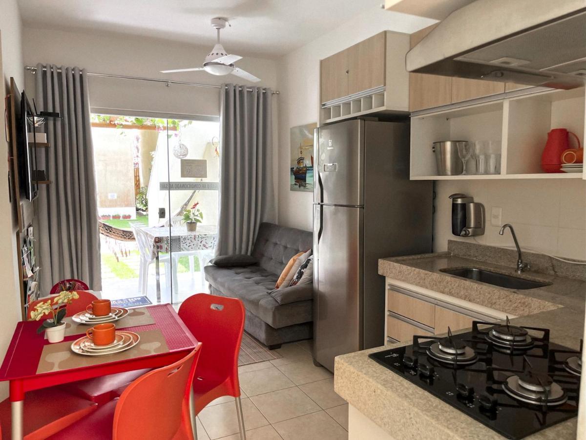 Appartement Promocao No Pedacinho Do Paraiso - Cond Praia Dos Corais - 200M Praias C Vermelha E Muta, Prox Cabana Dos Corais - Apto Terreo, 2 Quartos Com Ar-Condicionado, Area Gourmet Com Churrasqueira, Cozinha Completa, Wi-Fi 200 Mbps à Porto Seguro Extérieur photo