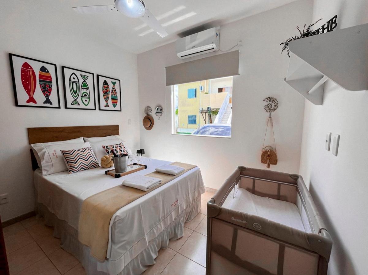 Appartement Promocao No Pedacinho Do Paraiso - Cond Praia Dos Corais - 200M Praias C Vermelha E Muta, Prox Cabana Dos Corais - Apto Terreo, 2 Quartos Com Ar-Condicionado, Area Gourmet Com Churrasqueira, Cozinha Completa, Wi-Fi 200 Mbps à Porto Seguro Extérieur photo