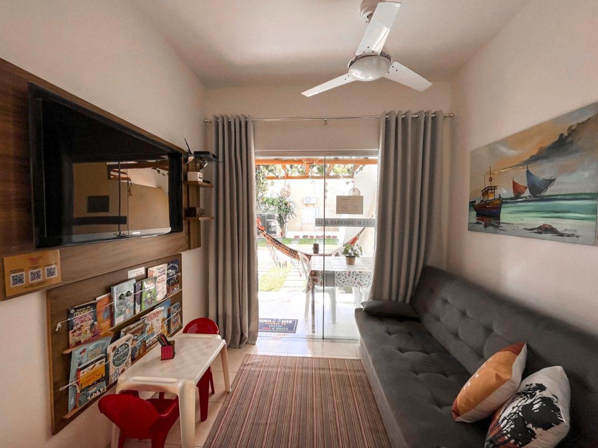 Appartement Promocao No Pedacinho Do Paraiso - Cond Praia Dos Corais - 200M Praias C Vermelha E Muta, Prox Cabana Dos Corais - Apto Terreo, 2 Quartos Com Ar-Condicionado, Area Gourmet Com Churrasqueira, Cozinha Completa, Wi-Fi 200 Mbps à Porto Seguro Extérieur photo